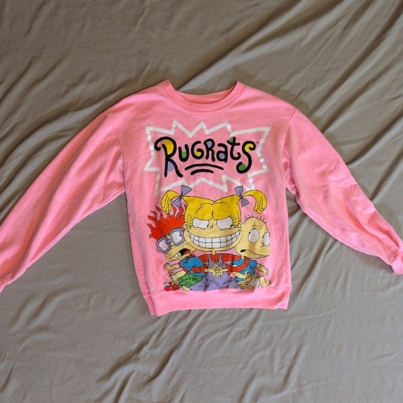 Nickelodeon‎ Pink Rugrats Sweatshirt - Picture 2 of 4